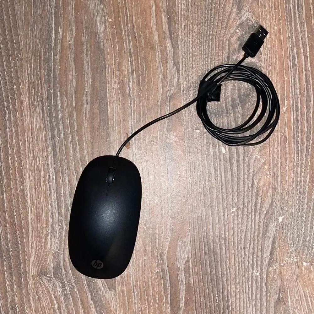 HP wired mouse